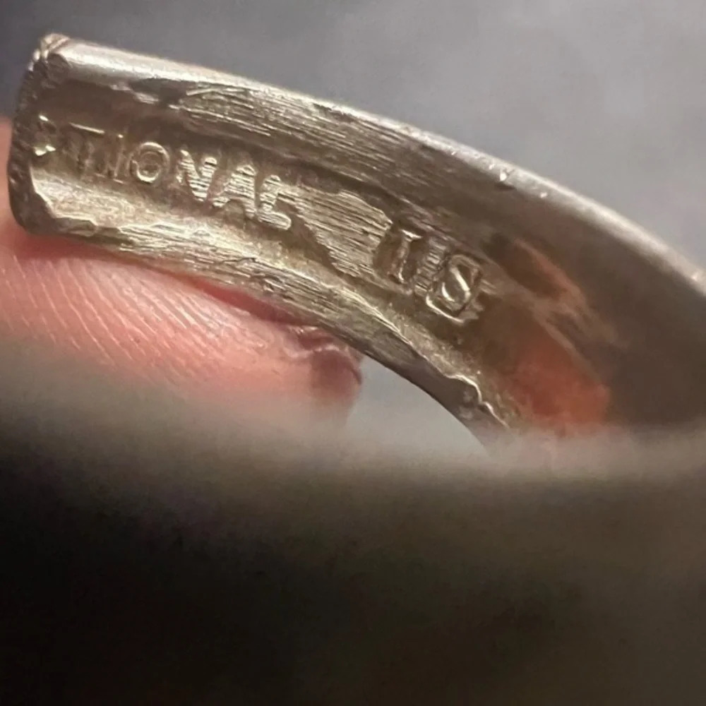 Vintage Silver Spoon Wrap Ring - Picture 8 of 13